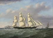 bound merchantman passing Anglesey Joseph heard